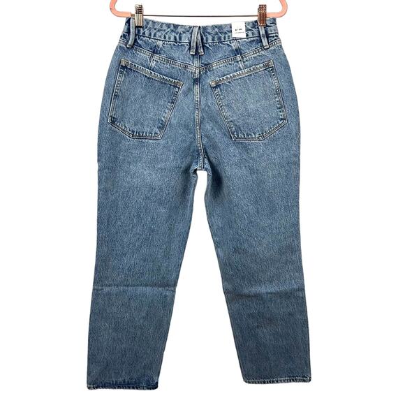 Good American Good 90's Duster Jean in Blue950 Sz 6/28 NEW - Picture 3 of 11